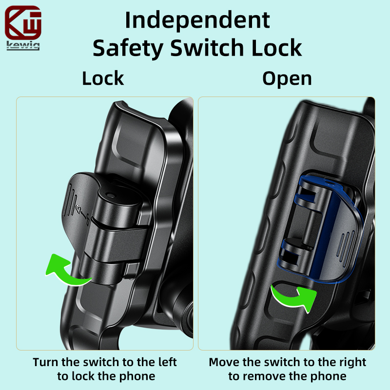 Kewig M8SP Motorcycle Phone Ho - đánh giá và giá Commuter Bike Lock